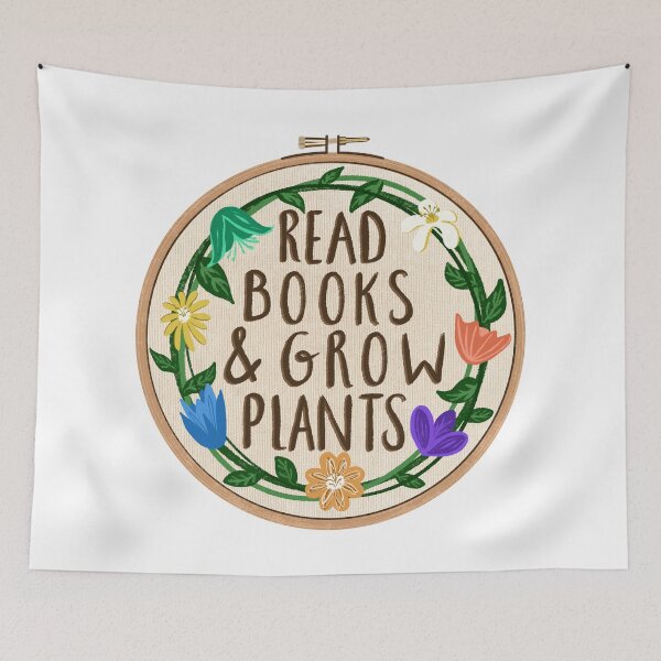 Item preview, Read Books & Grow Plants designed and sold by DesignsByJane.
