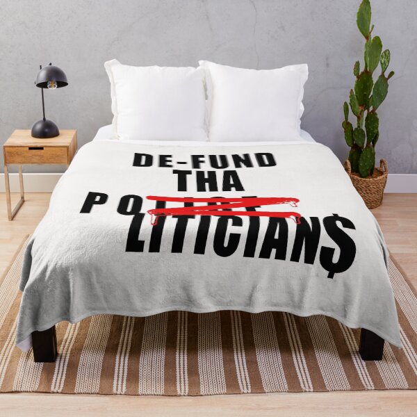 Item preview, Defund Politicians Black lettering designed and sold by CodyNorris.