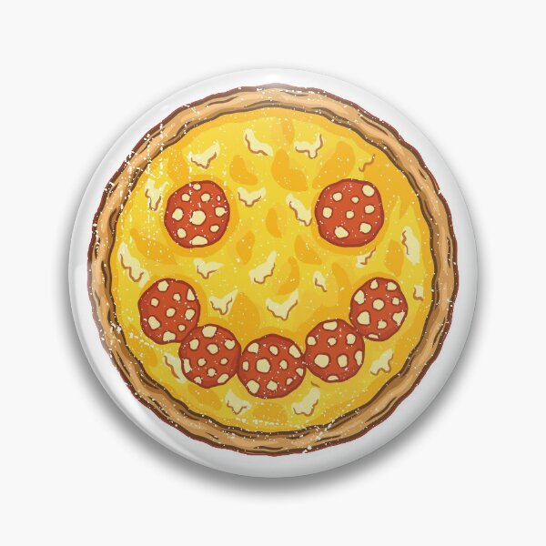 Item preview, Pizza Smiley Illustration designed and sold by infleims.