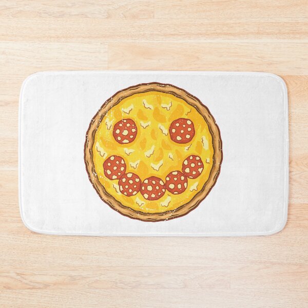 Item preview, Pizza Smiley Illustration designed and sold by infleims.
