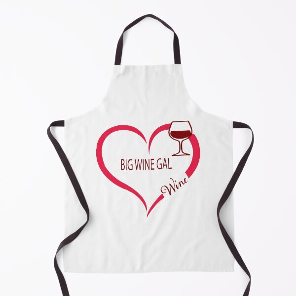 Item preview, Big Wine Gal Heart designed and sold by JAZTshirt.