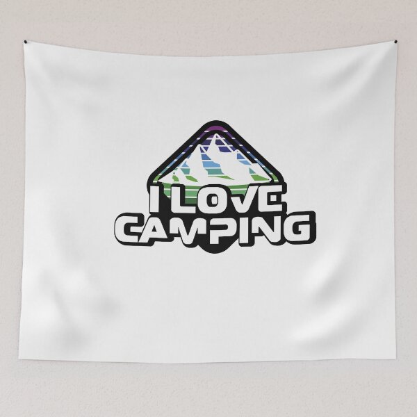 Item preview, I LOVE CAMPING designed and sold by DA-BRAND-DESIGN.