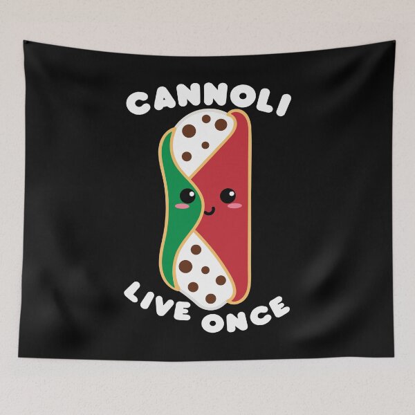 Item preview, You Cannoli Live Once Funny designed and sold by DesignByJK.