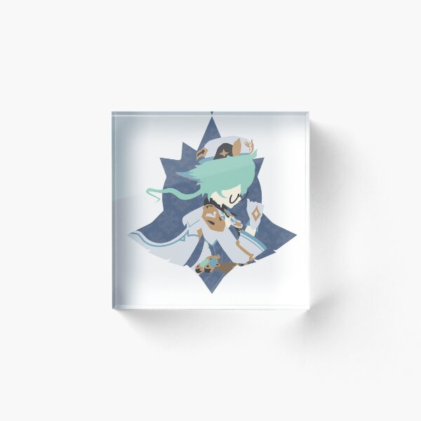 Item preview, Minimalismo de sacarosa de Genshin Impact designed and sold by LonelyPolygon.