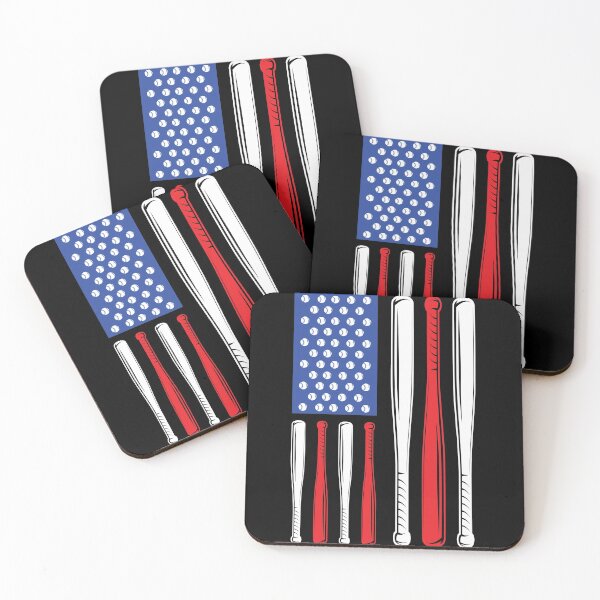 Item preview, Baseball and The American Flag designed and sold by davlinaArt.
