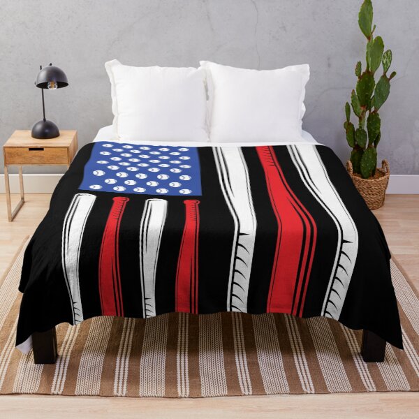 Item preview, Baseball and The American Flag designed and sold by davlinaArt.