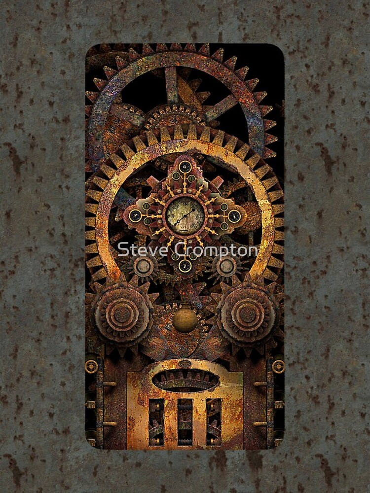 Infernal Vintage Steampunk Machine #2 Phone Cases by SC001