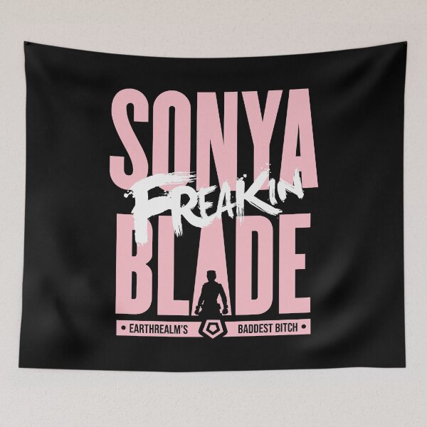 Item preview, Earthrealms Baddest Bitch - Sonya Blade | MortalKombat designed and sold by Chris Pierre Art.