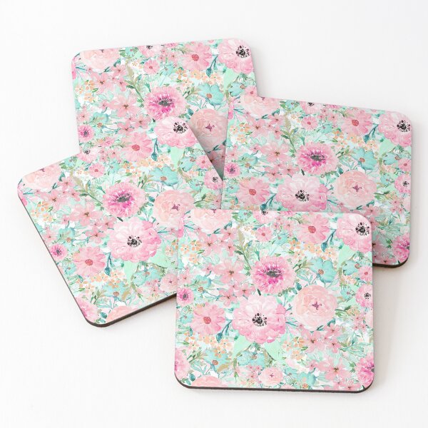 Item preview, Pink Floral watercolor Painting designed and sold by InovArtS.