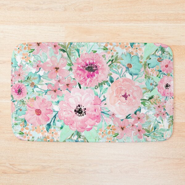 Item preview, Pink Floral watercolor Painting designed and sold by InovArtS.