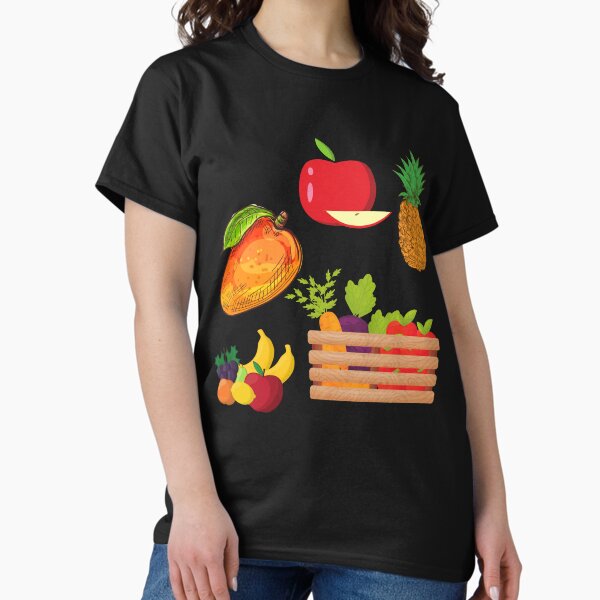 Vista previa del artículo con la obra «Vegetales y frutas», diseñado y vendido por VivaGul.