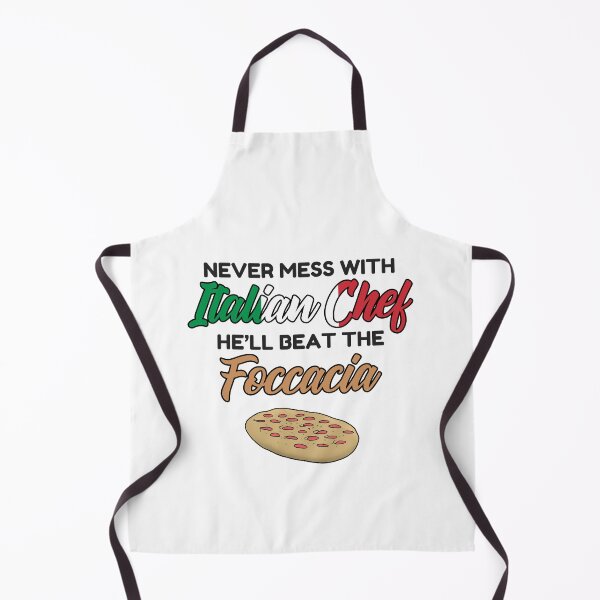 Artikelvorschau, Chef Geschenk Italienische Köche schlagen die Foccacia lustig entworfen und verkauft von Mesyo.