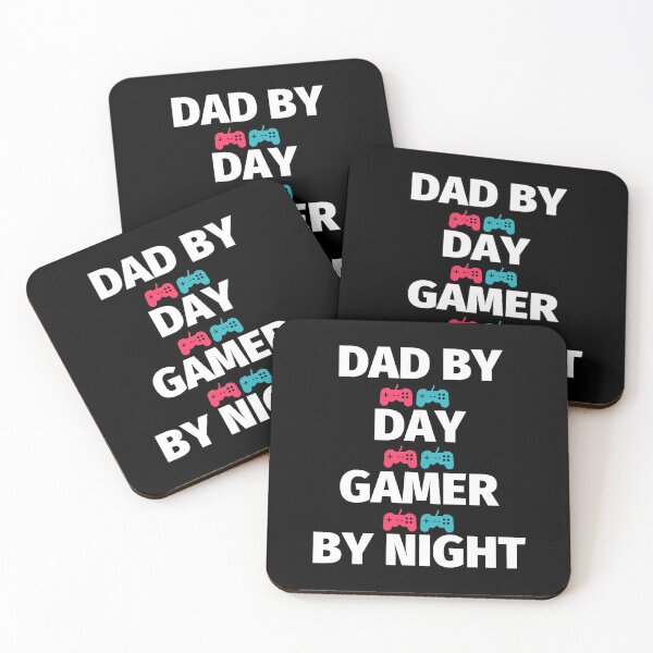 Item preview, Dad by day gamer by night - Fathers Day Gamer Dad T-Shirt Funny Gift Shirt designed and sold by piskwi.