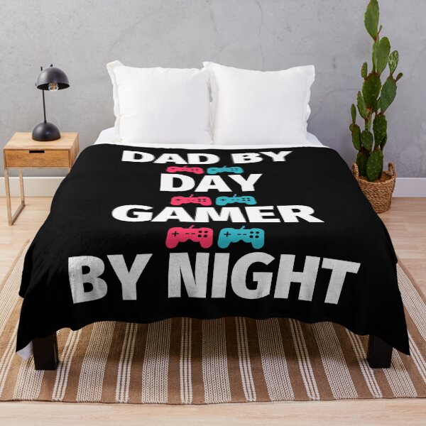 Item preview, Dad by day gamer by night - Fathers Day Gamer Dad T-Shirt Funny Gift Shirt designed and sold by piskwi.