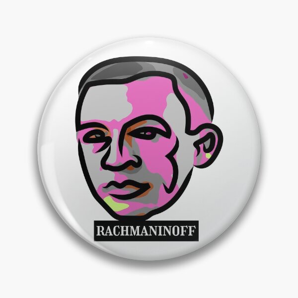 Item preview, Portrait of the composer Rachmaninoff designed and sold by Xdelacra.