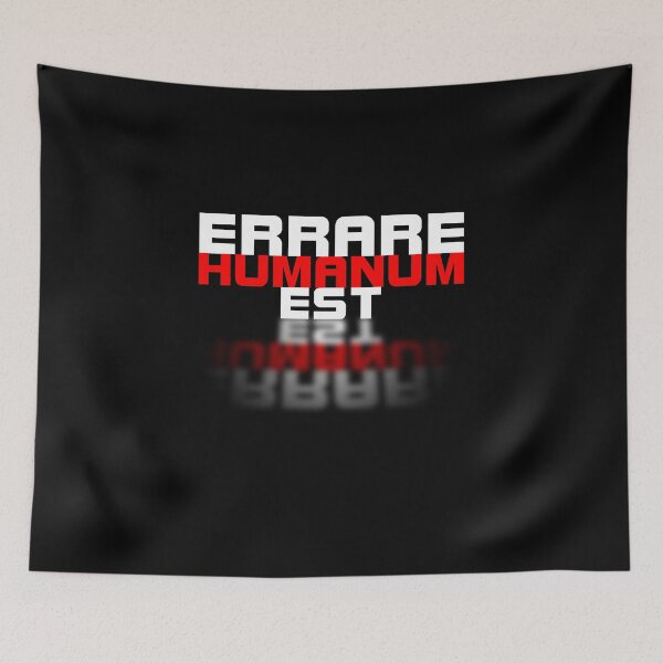 Item preview, Errare Humanum est designed and sold by T-paw.