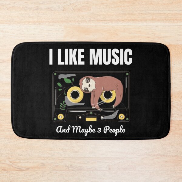 Item preview, I Like Music And Maybe 3 People Music Lovers Mixed Tape Cassette Tapes designed and sold by KLINESTORE.