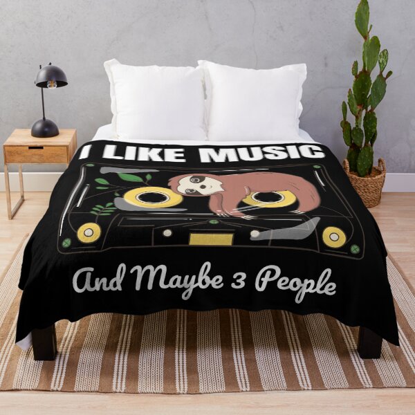 Item preview, I Like Music And Maybe 3 People Music Lovers Mixed Tape Cassette Tapes designed and sold by KLINESTORE.