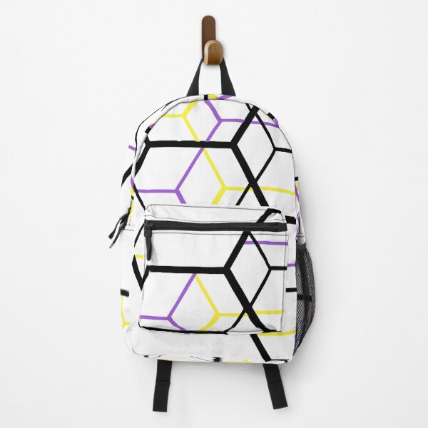 Item preview, Hexagonal Non-binary Pride Pattern designed and sold by EerieEnby.
