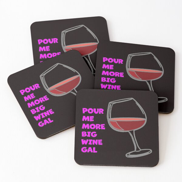 Item preview, Pour Me More Big Wine Gal designed and sold by JAZTshirt.