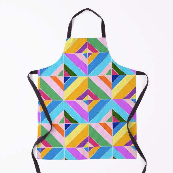 Item preview, Colourful patchwork ,quilt,geometric shapes ,boho pattern  designed and sold by MariaMarinova.