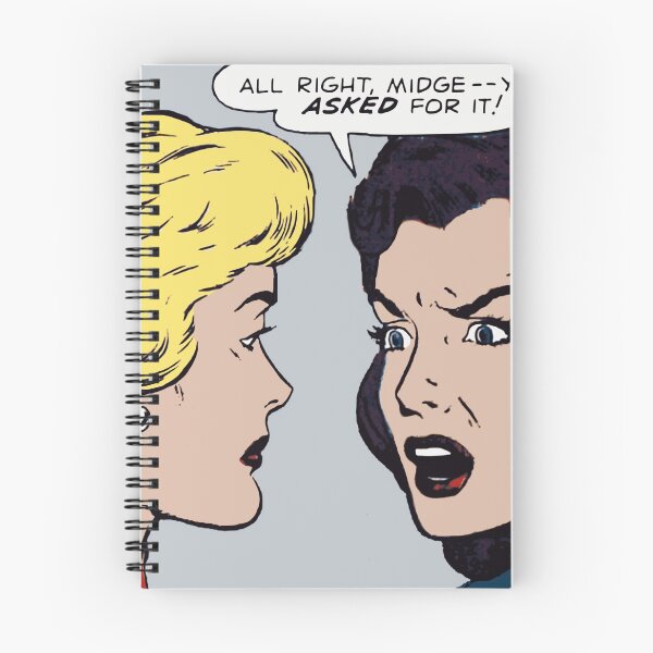 Item preview, Comic Girls Arguing designed and sold by brushandframes.