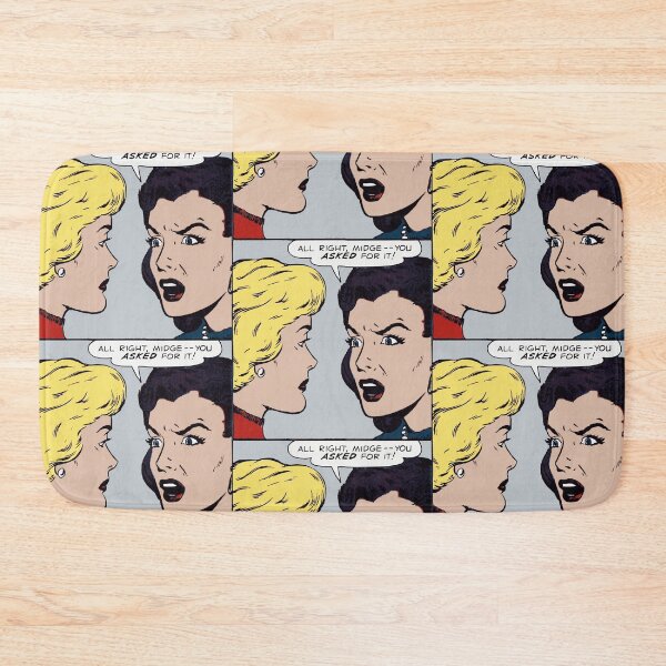 Item preview, Comic Girls Arguing designed and sold by brushandframes.