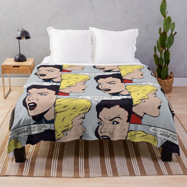 Item preview, Comic Girls Arguing designed and sold by brushandframes.