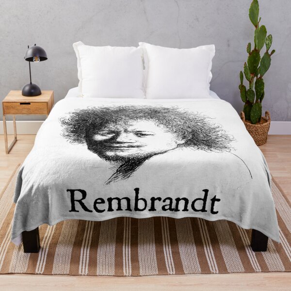 Item preview, Rembrandt Self-Portrait Hair designed and sold by alexvas.
