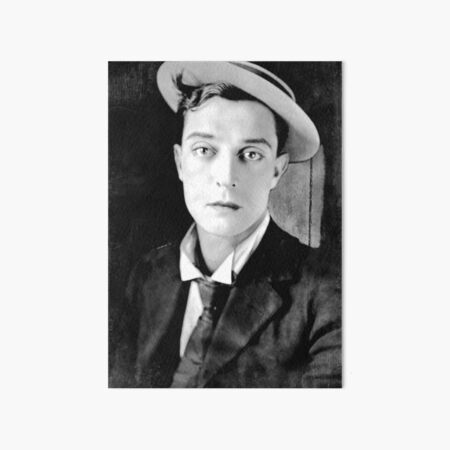 Artikel-Vorschau von Buster Keaton - BW Vintage - D13, designt und verkauft von DecoVintage.