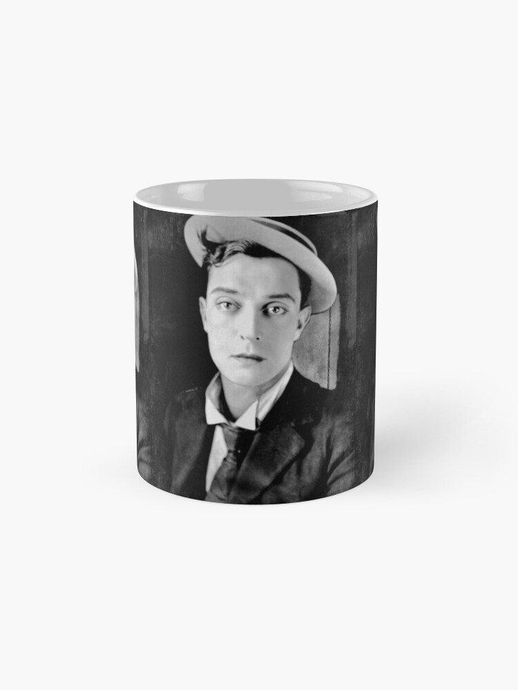 Alternate view of Buster Keaton - BW Vintage - D13 Mug