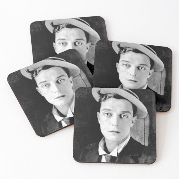 Item preview, Buster Keaton - BW Vintage - D13 designed and sold by DecoVintage.