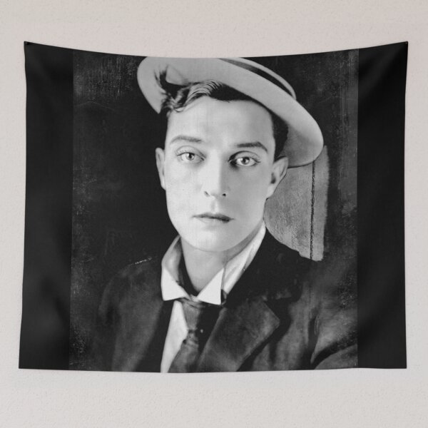 Item preview, Buster Keaton - BW Vintage - D13 designed and sold by DecoVintage.