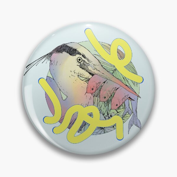 Item preview, Heron designed and sold by Grace Bougher.