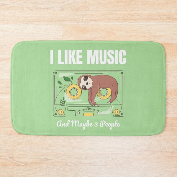 Item preview, I Like Music And Maybe 3 People Music Lovers Mixed Tape Cassette Tapes designed and sold by KLINESTORE.