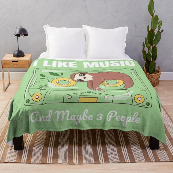 Item preview, I Like Music And Maybe 3 People Music Lovers Mixed Tape Cassette Tapes designed and sold by KLINESTORE.