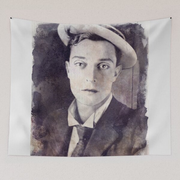 Item preview, Buster Keaton - Watercolor Vintage - D14 designed and sold by DecoVintage.