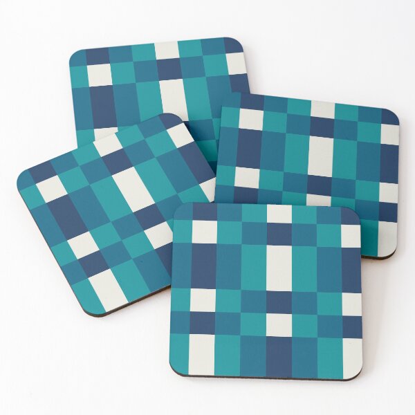 Item preview, colorful rectangular shapes abstract pattern  designed and sold by StickyFy Hub.