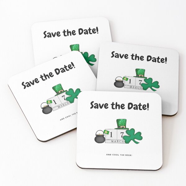 Item preview, Save the Date 17th March St. Patrick Day designed and sold by JSCreative93.