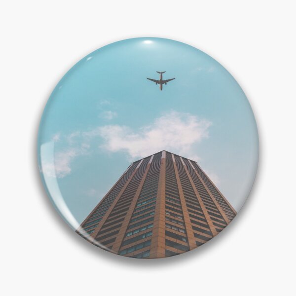 Item preview, Airplane Building Sky View designed and sold by BEyourself be.