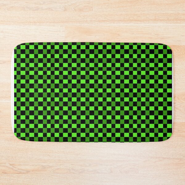 Item preview, Pattern Chessboard Black And Green designed and sold by FunnyDSN.
