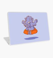 Elephant yoga Laptop Skin
