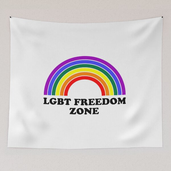 Item preview, LGBT Freedom Zone designed and sold by MagicBoutique.