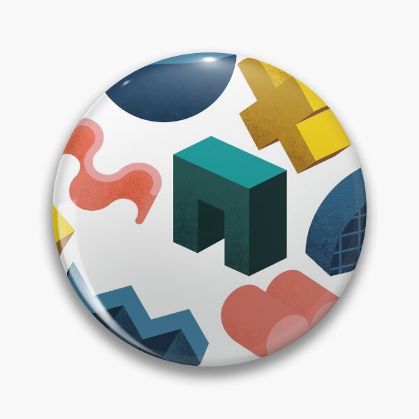 Item preview, Modern abstract 3D graphic pattern art designed and sold by shmow-nhl.