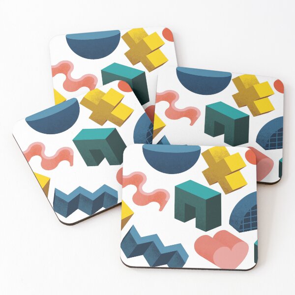 Item preview, Modern abstract 3D graphic pattern art designed and sold by shmow-nhl.