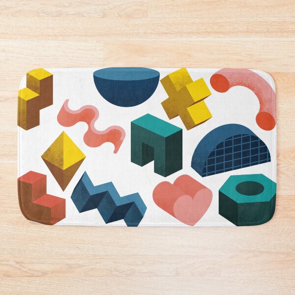 Item preview, Modern abstract 3D graphic pattern art designed and sold by shmow-nhl.