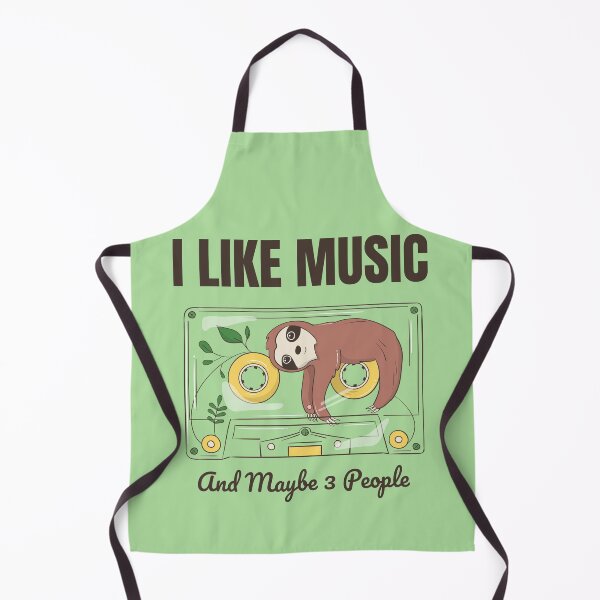Item preview, I Like Music And Maybe 3 People Music Lovers Mixed Tape Cassette Tapes designed and sold by KLINESTORE.