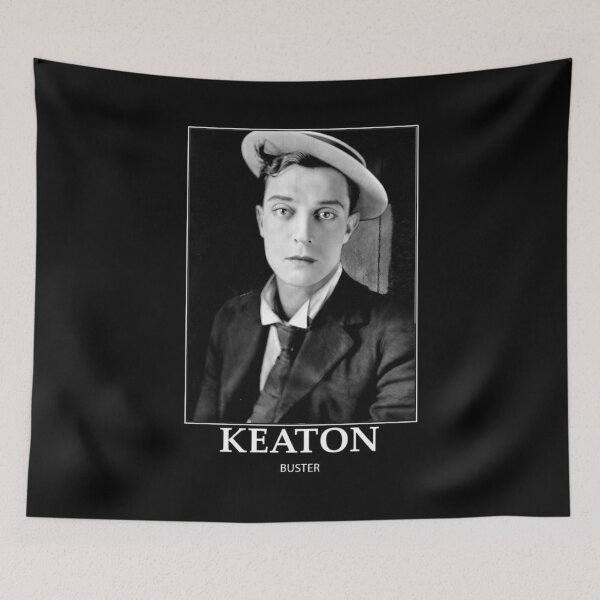 Item preview, Buster Keaton - BW - D16 designed and sold by DecoVintage.