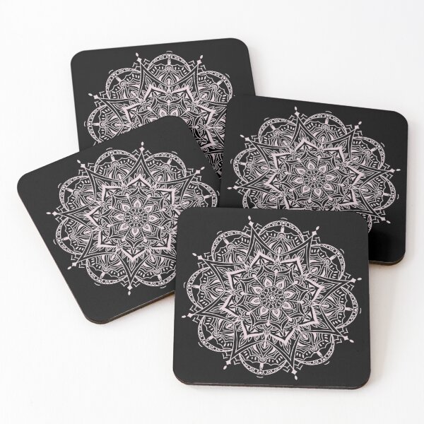 Item preview, Yoga mandala scrub pink designed and sold by Yogawoman.