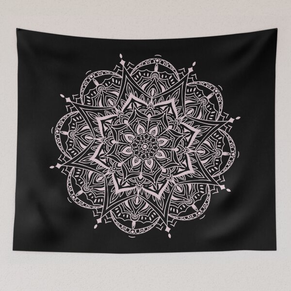 Item preview, Yoga mandala scrub pink designed and sold by Yogawoman.